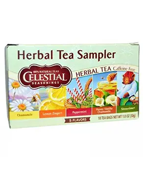 

Celestial Seasonings 20 Bags Herbal Tea Sampler
