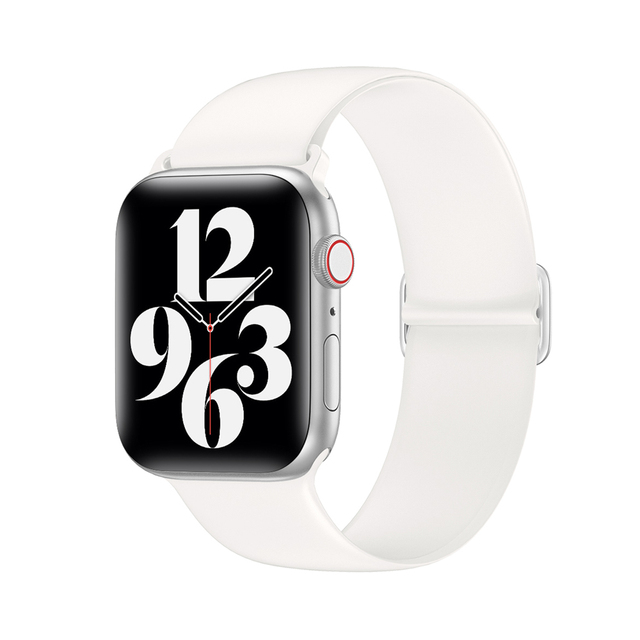 Loop Strap For Apple Watch Band 41mm 45mm 40mm 44mm 42mm 38mm adjustable Elastic Sport Bracelet iwatch Band 7 SE 6 5 4 3 2