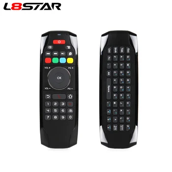 

G7 Russian Backlit Fly Air Mouse 433mhz Mini Wireless Keyword Learning 2.4G Remote Control For Smart TV Apple TV Box Controler