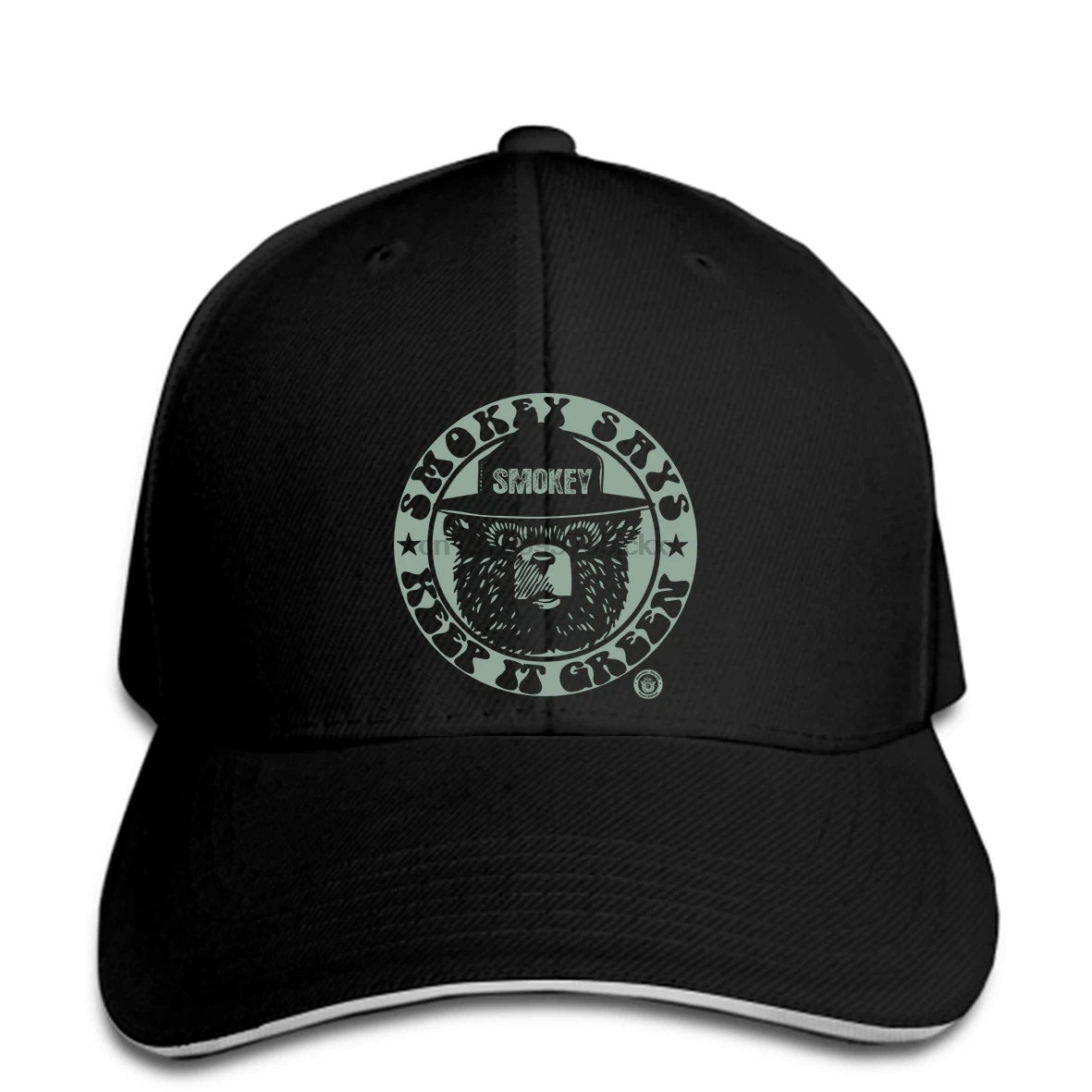 Футболка Luv Smokey Keep It Green Лицензированная бейсбольная кепка x Big 725835390811 snapback Кепка пиковая