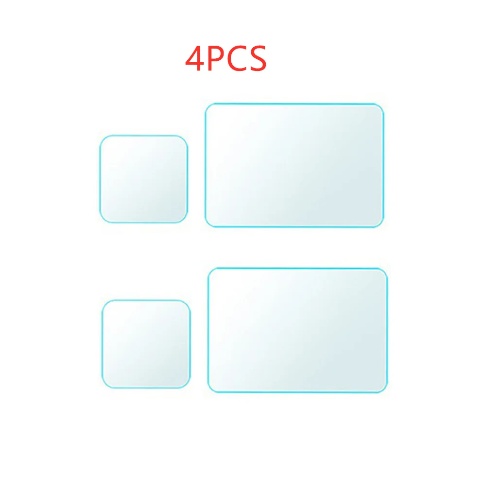 4pcs 4 шт HD закаленное стекло экран+ Защитная пленка для объектива 2.5D ультратонкий полный охват для GoPro Hero 8 аксессуары для камеры - Цвет: 4pcs
