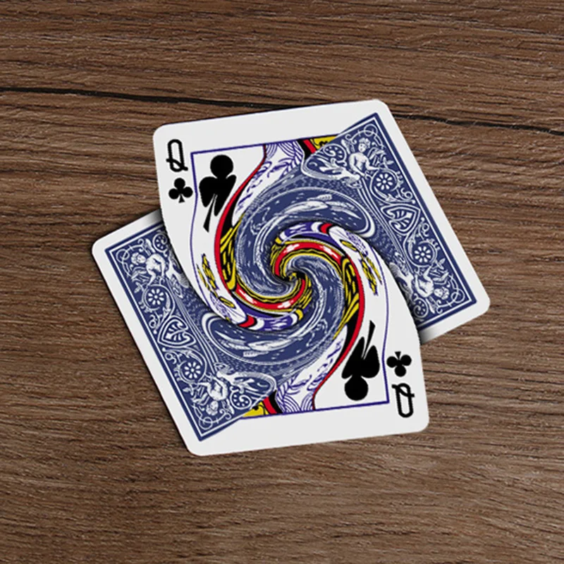 Vortex by Dan Harlan Playing Card Magic Tricks Deck Props Toy Magician Pops