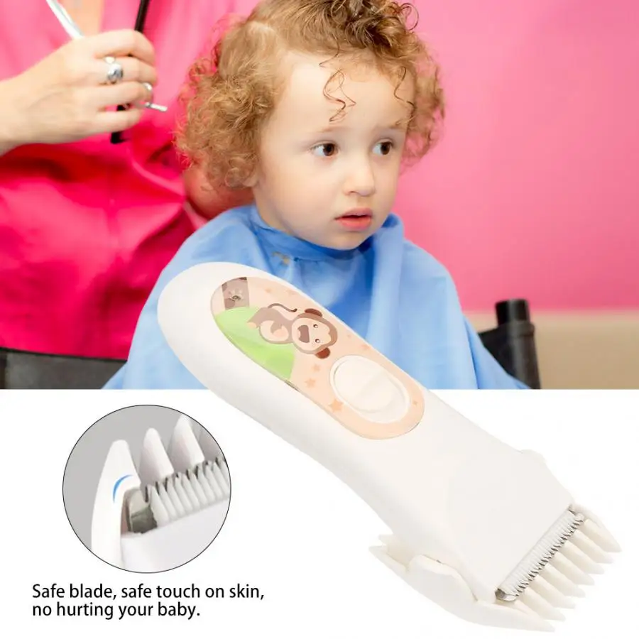 Машинка для стрижки волос для младенцев, электрическая машинка для стрижки волос, Тихая USB перезаряжаемая бритва, стрижка для детей, уход за волосами