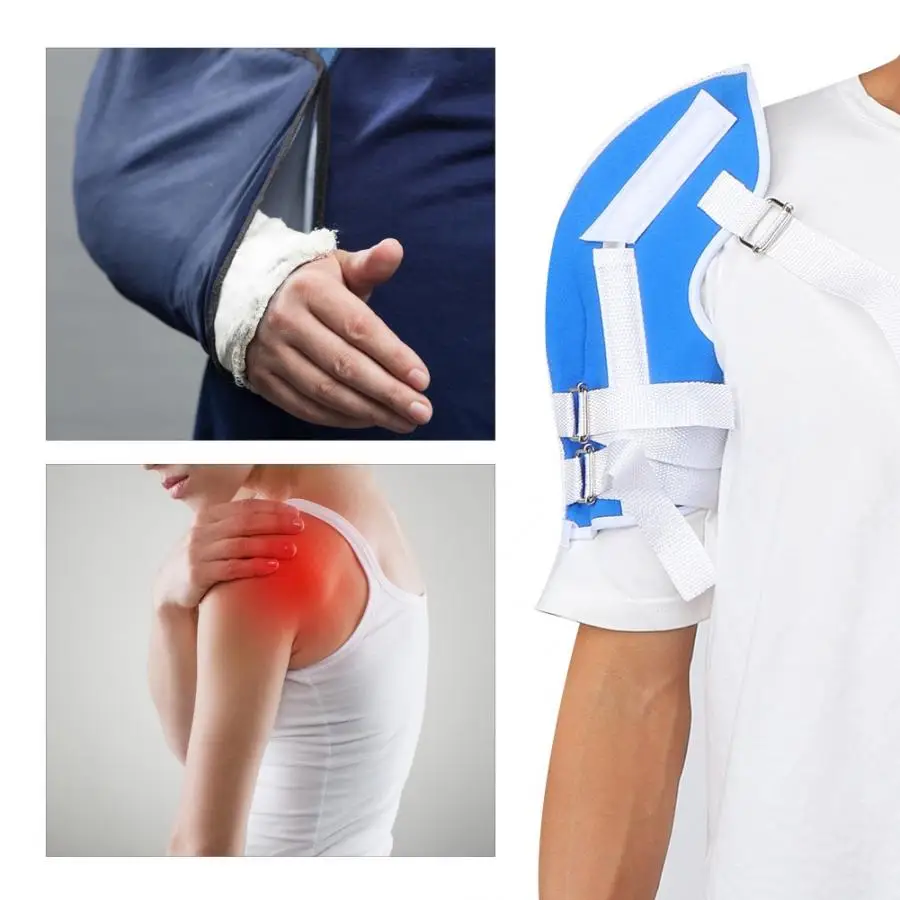 Arm Shoulder Fracture Support Brace Strap Protector Supporting Stabilizer Adjustable Height Arm Recovery Support Brace