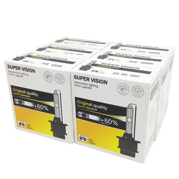 

AC 12V 35W D2S D2R HID Xenon Lamp D1S D1R Car Headlight D3S D3R Single Beam Auto Light D4S D4R replacement bulbs