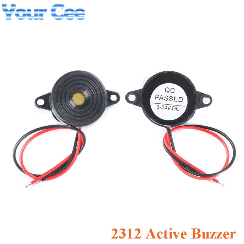 DC 324V SFM20B Active Piezoelectric Buzzer Long Continuous Beep Tone Buzzer Business