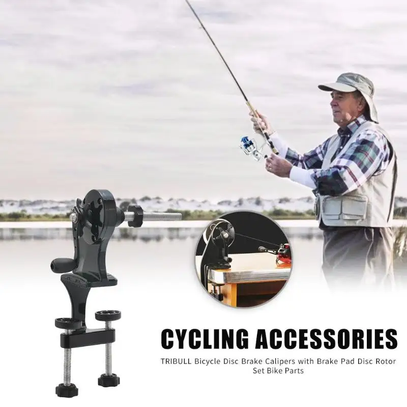 

Portable Universal Fishing Line Spooler Adjustable for Various Sizes Rod Bobbin Reel Winder Board Spool Line Wrapper