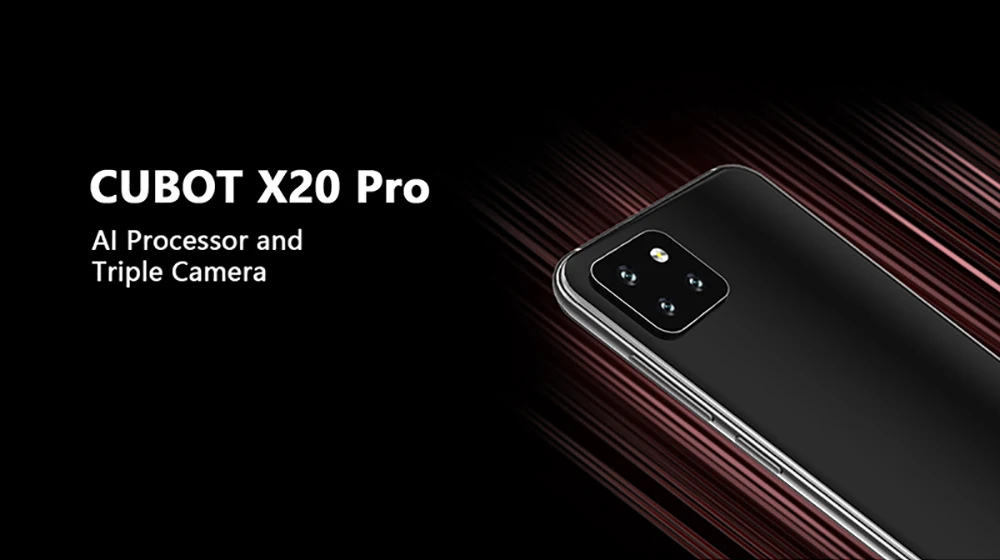 Cubot X20 Pro Смартфон SONY AI режим тройная камера 6," FHD+ экран капли воды сотовый телефон 6 ГБ RAM+ 128 ГБ ROM Памяти Android 9,0 Лицо ID Cellura Helio P60 Процессор 4000 мАч Большая Батарея 4G