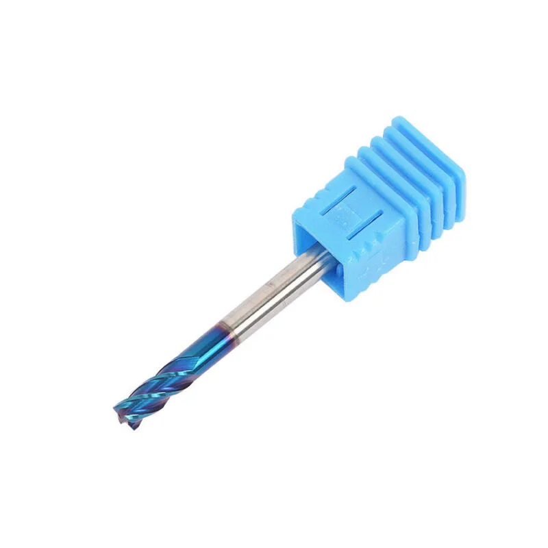 6 мм HRC65° 4F нано карбида вольфрама фрезы с головкой резак для нержавеющей