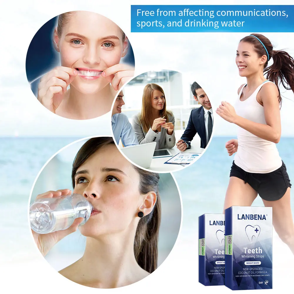 Oral Hygiene Cleaning Strips Teeth Whitening Paste Remove Stain Tooth Bleaching Beauty Tool Dental Oral Care