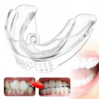 

Dental Silicone Orthodontic Braces Appliance Braces Alignment Trainer Teeth Retainer Bruxism Mouth Guard Teeth Straightener