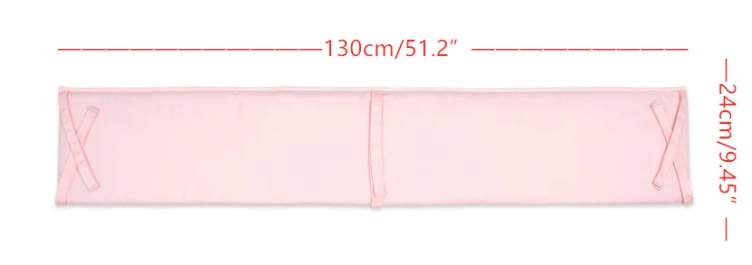 130X24cm-C2 Хлопок детская кровать бампер Подушка Новорожденный Bebe защита для кроватки Детская кроватка бампер забор - Цвет: 130X24cm-C2