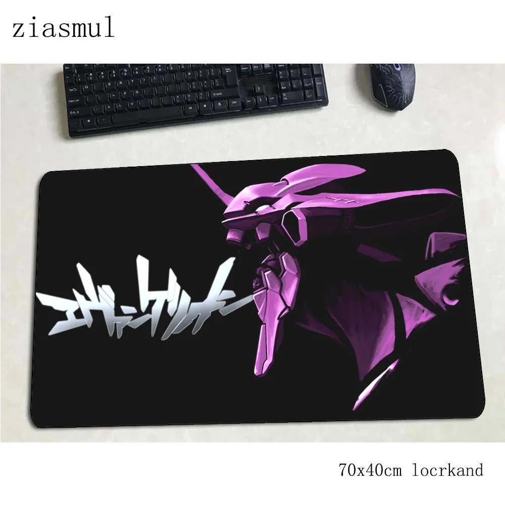 Evangelion Коврик для мыши 700x400x3 мм игровой коврик для мыши большой коврик для геймера красочная игровая компьютерная настольная клавиатура со встроенной мышью мультипликационные игровые коврики