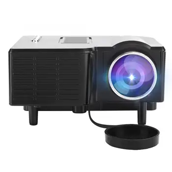 

LED Mini Portable 1080P HD Projector for Conference Home Cinema Theater Media Player US Plug 110-240V New