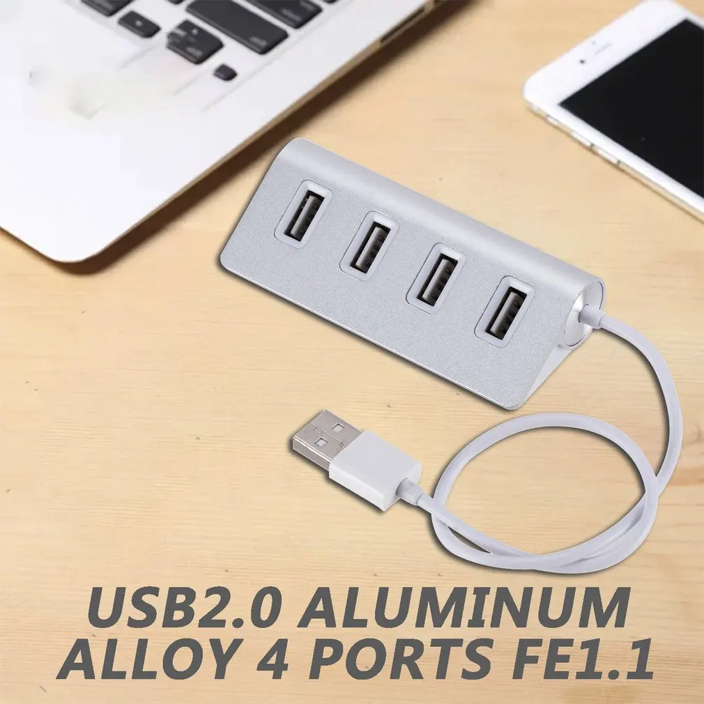 Портативный размер супер высокоскоростной 7 портов путешествия USB2.0 usb-хаб зарядный адаптер для ПК ноутбука компьютера