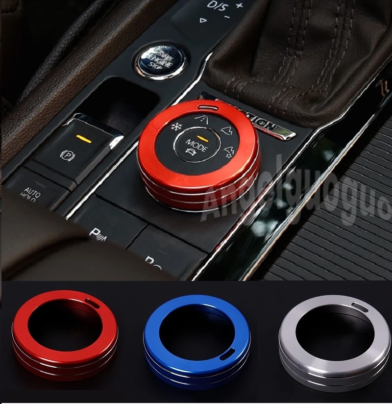 For Volkswagen VW Teramont Atlas Tiguan MK2 2017 2018 2019 Driving mode selector knob decorative cover 4MOTION Car Accessories
