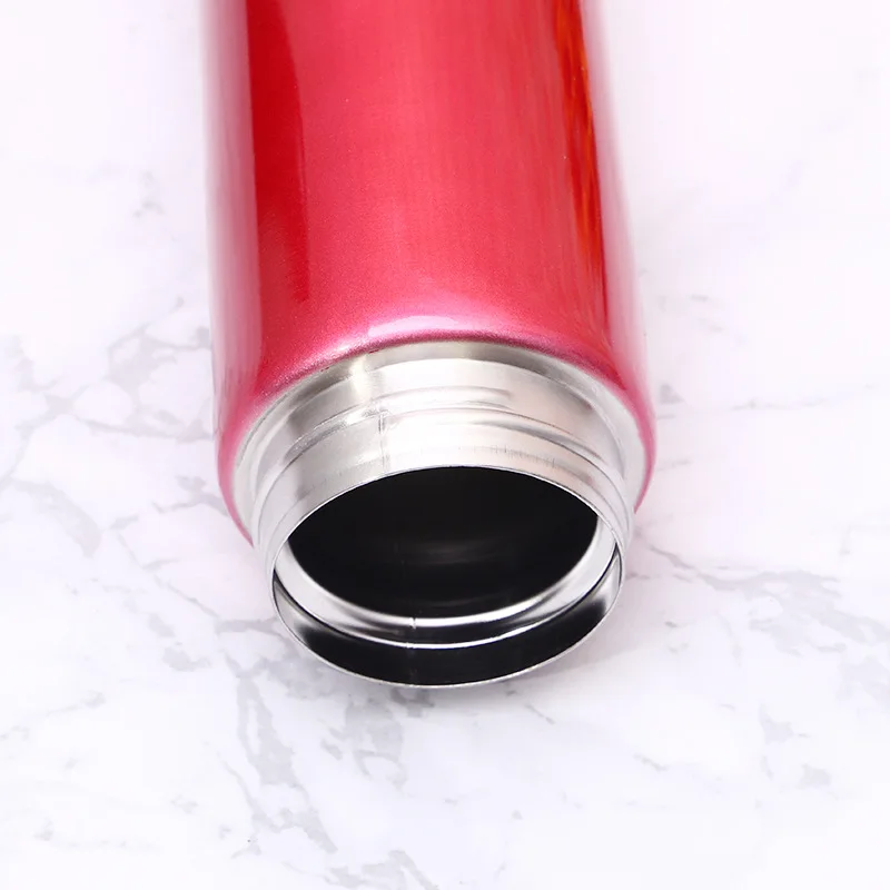 500ml Fashion Vacuum Cup Stainless Steel Vacuum Flask Travel Bottle Thermos Coffee Mug for Home Office Using
