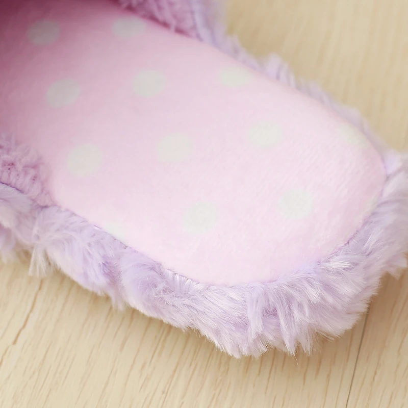 Autumn and winter cute cartoon Twin Star cotton slippers women's home Korean Edition indoor winter floor slippers