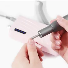 Портативная электрическая дрель для ногтей, аппарат для маникюра, педикюра, пилочка для ногтей, инструменты, сверло для полировки, Наборы инструментов TSML2