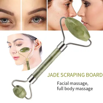 

Anti-Aging Anti Wrinkle Salon Roller Facelift Jade Roller Jade Massager Fashion Natural Facial Body Tool