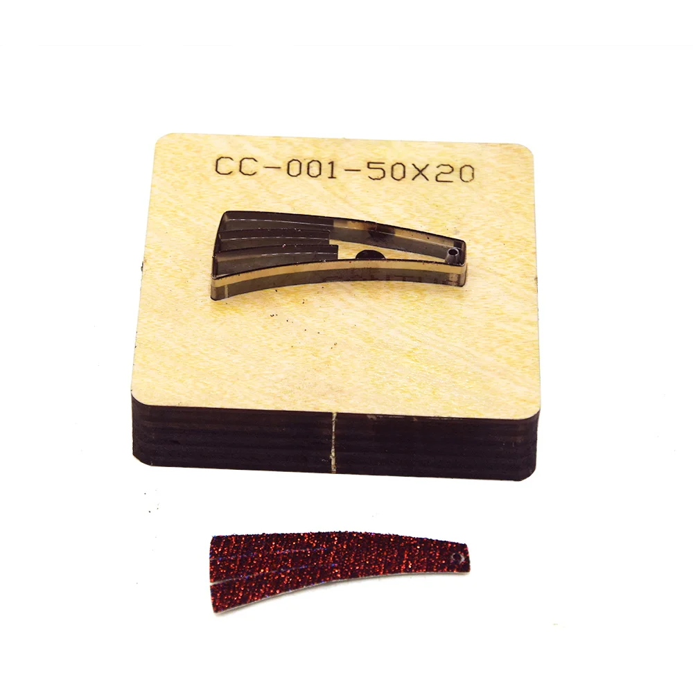 

New Japan steel blade die-cutting steel perforated earrings cutting mold leather craft leather cutter wood mold 2019