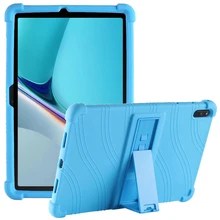 Coque de protection antichoc en Silicone pour enfants, étui pour Huawei MediaPad T5 10 T3 9.6 M6 10.8 M5 Lite 10.1 MatePad Pro 10.4 T8 11