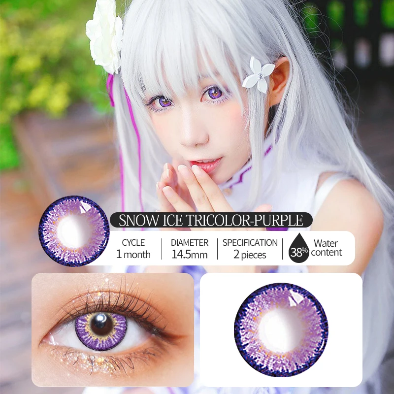 Цветные контактные линзы Jewelens ed цветные круглые для глаз рецепт косметика