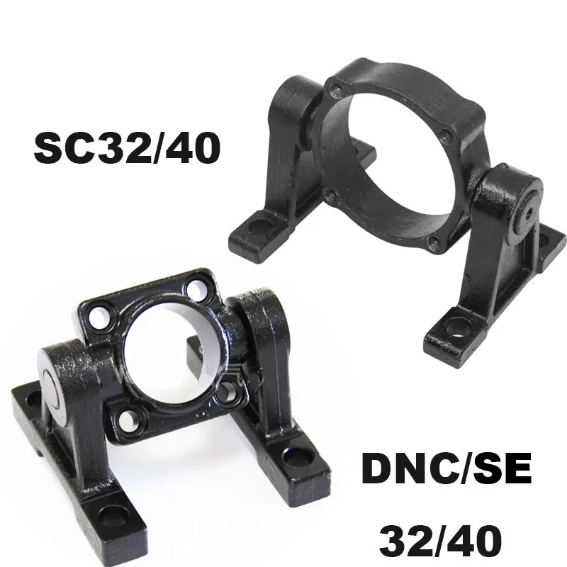 DNC/SE/SC air cylinder mount center trunnion for bore 32mm/40mm FTC TC