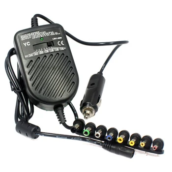 

80W notebook multi-purpose power adapter 15V-24V car charger universal switching power supply
