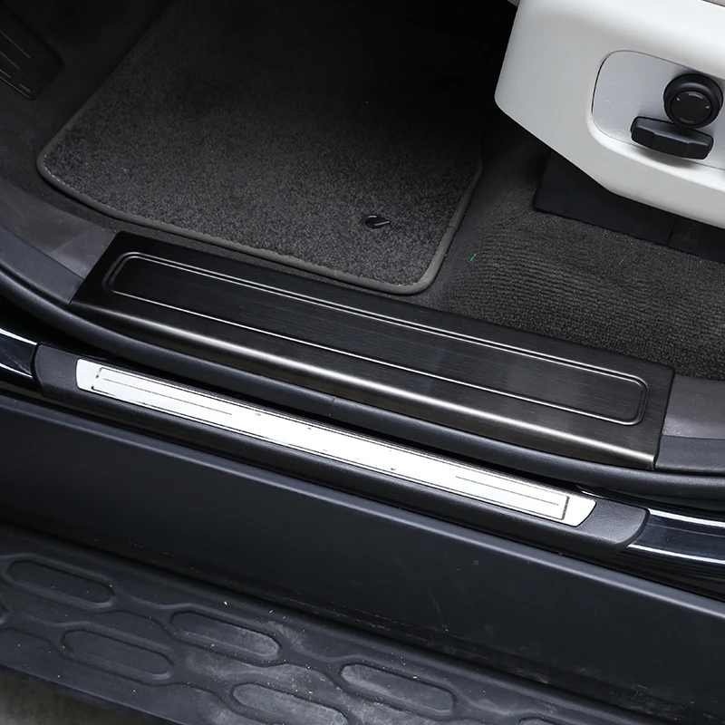Накладка на порог внутренней двери для Land Rover Discovery 5 LR462 LR5 304 аксессуары из нержавеющей стали