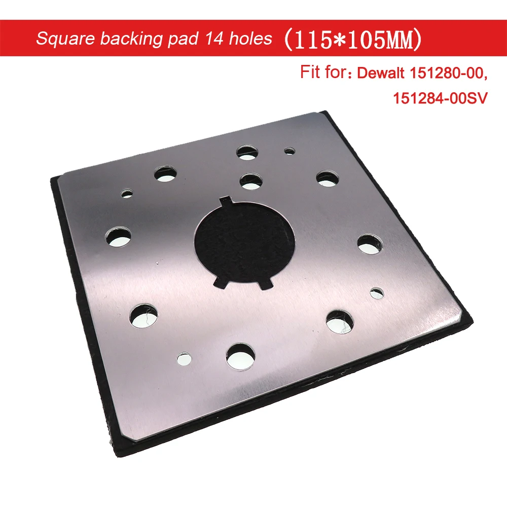 Superior Electric Pads & Abrasives Spd 18 1/4 Sheet 8 Hole Stick On Square Sanding Pad Replaces  Dewalt & Porter Cable Sanders Superior Electric Pads & Abrasives Spd 18 1/4 Sheet 8 Hole Stick On Square Sanding Pad Replaces  Dewalt & Porter Cable Sanders