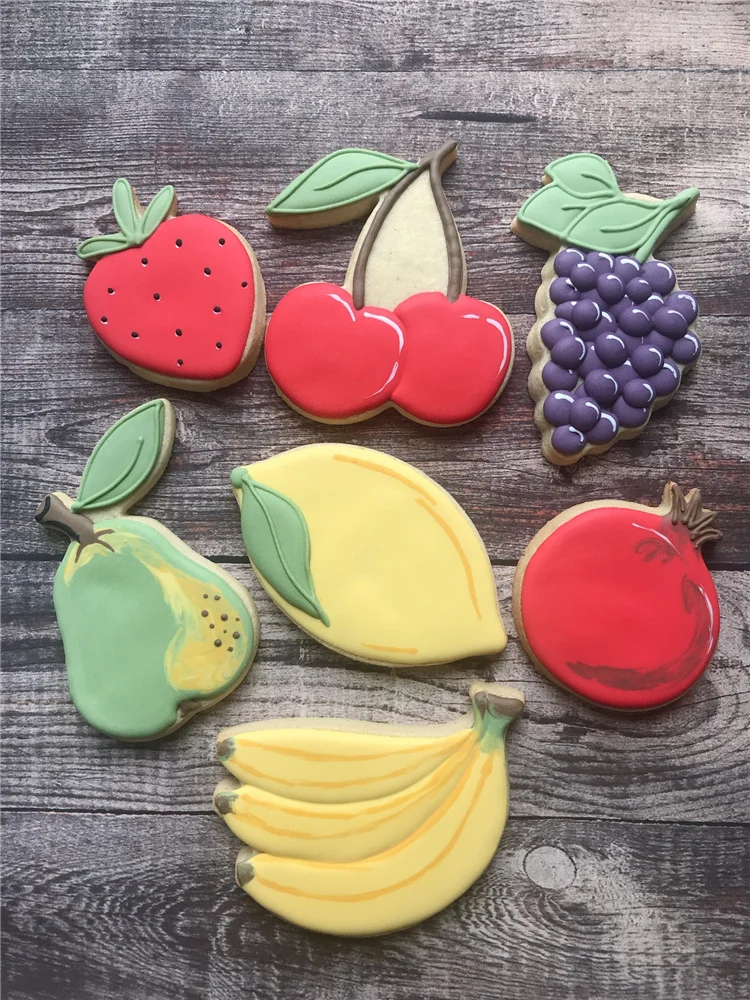 KENIAO Cherry Cookie Cutter 10 x 9.4 CM Fruit Biscuit Fondant Bread Sandwich Stainless Steel DIY Kitchen Decor Tool Baking Mold