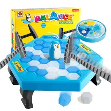 Лидер продаж 1 комплект маленький спасти пингвина ловушка ледокол игровой блок игрушка забавный Для детей подарок