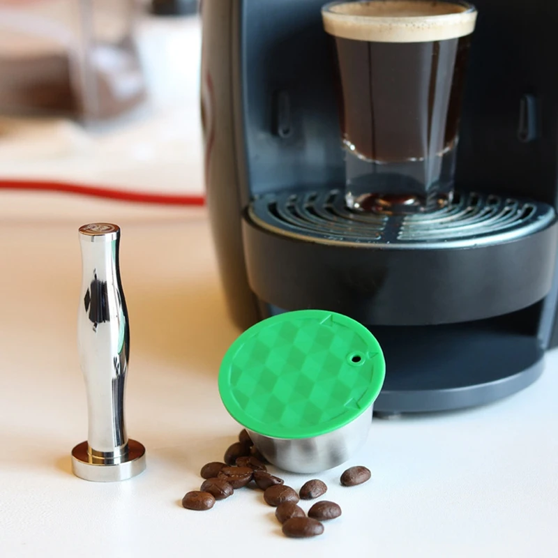 

Stainless Steel Coffee Filter Reusable Coffee Capsule for Dolce Gusto Coffee Nespresso Refillable Capsules