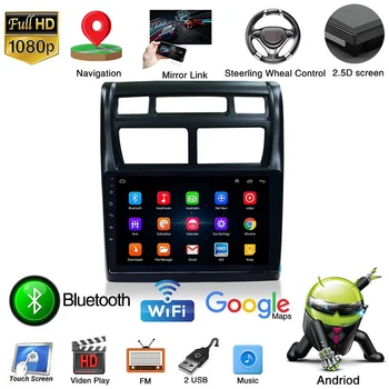 

Wifi 1+16G/2+32G 2din Android 9.1 Car Multimedia Player for KIA Sportage 2007-2012 Navigation 9" Touch Screen Car Gps Bluetooth