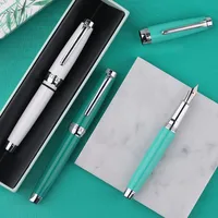 Majohn New Moon 3 Fountain Pen Metal Lacquer Ink Pen  Iridium EF 0.38mm /EF Bent Nib 0.6mm Writing Pen Office Supplies 1