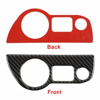 

Carbon Fiber Headlight Switch Button Knob Cover Trim For Dodge Challenger 2015+