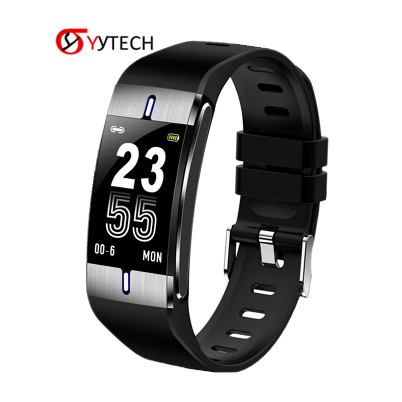 SYYTECH BM08 умный Браслет тело жир кровяное давление PPG ЭКГ мониторинг сердечного ритма спортивный Шагомер Смарт часы телефон