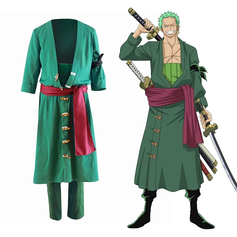 ロロノア ゾロコスプレワンピースキャラクター衣装服 クリスマスコスチューム Aliexpress