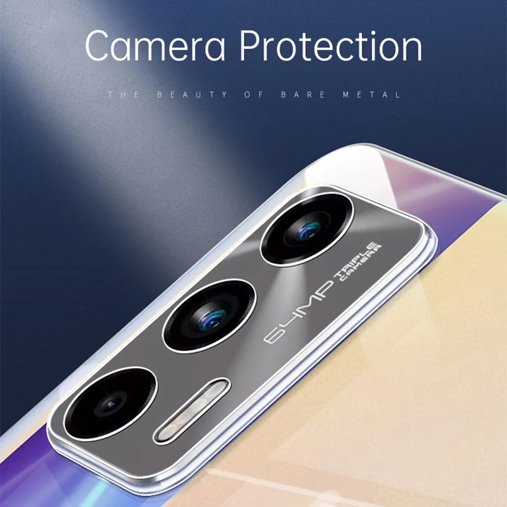 Premium Transparent Ultrathin Soft TPU Phone Case with Camera Lens Protection