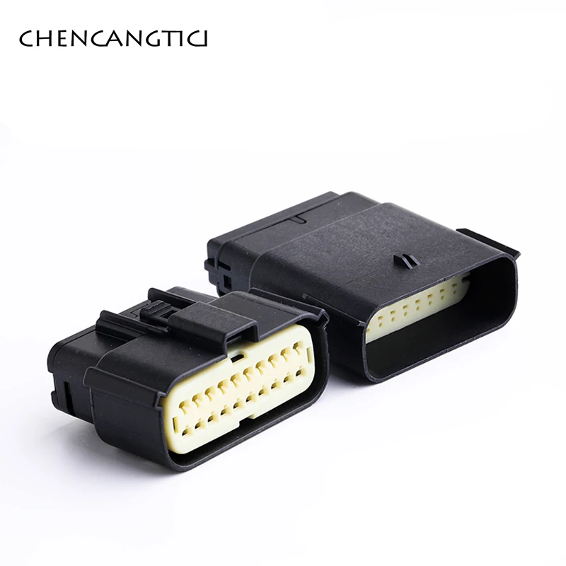 

1 set 20 pin Molex Automotive Light Lamp Socket Connector Male Female Electric Plug 33482-2132 33472-2001 For Ford Mondeo EDGE