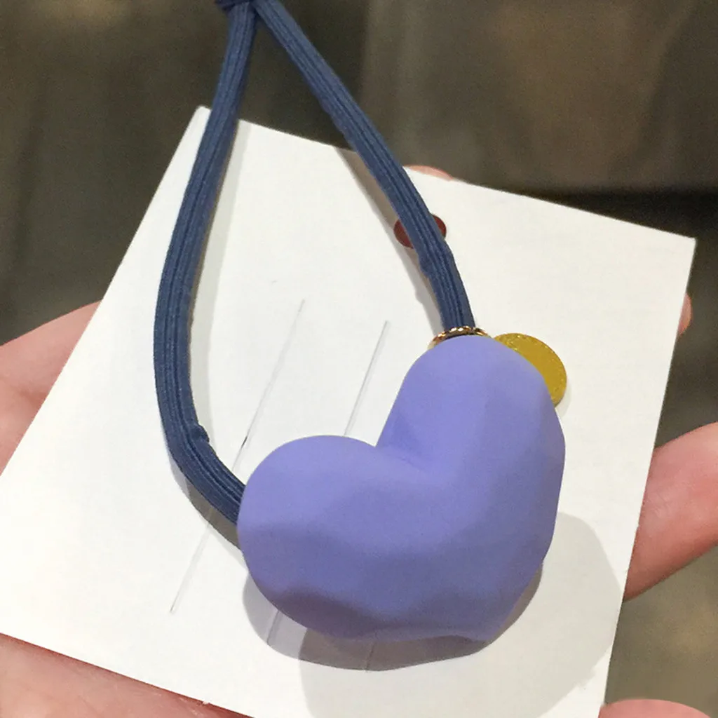 Женские Эластичные аксессуары для волос заколки для волос веревки модная головная повязка подвески для девушки галстук резинка нейлон и каучук ленты безопасный для детей