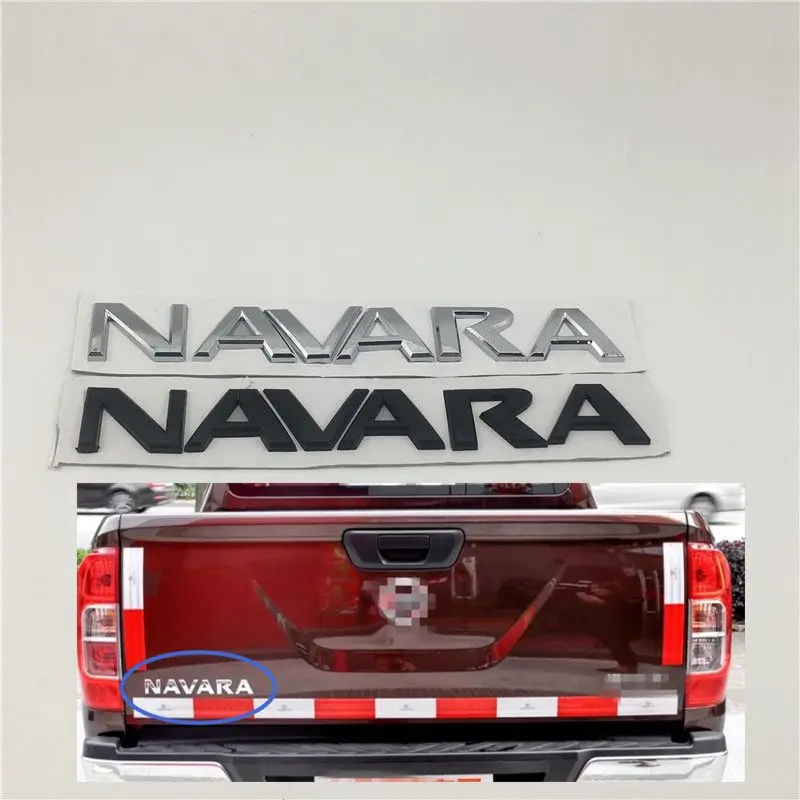 Для Nissan Frontier Navara D40 логотип эмблемы задний хвост задние буквы именная табличка