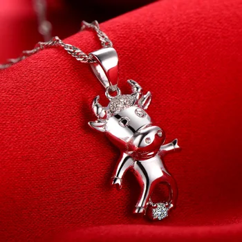 

0.07ct Handmade 18K Gold Natural Diamond Pendant Necklace for Women Wedding Engagement Party - Free DHL Shipping