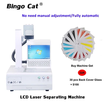 

LCD Separating Machine Fiber Laser Cutting Machine For iPhoneX XS Max 8+ Back Glass Remover Frame Cutting