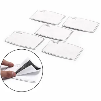 

50pcs/Lot PM2.5 Filter Activated Carbon Filter Air Filters for Face Mask