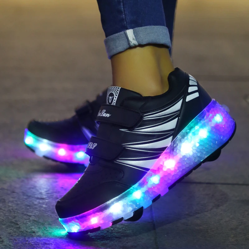 sapatos com led