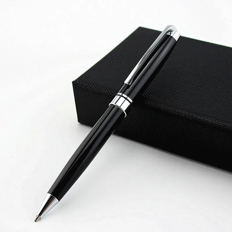Роскошная металлическая шариковая ручка stylo cristal Роскошные офисные подарочные