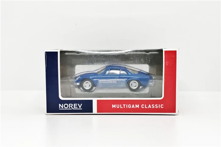 Norev 1:54 Renault Alpine A110 1970 жандармерия синий литье под давлением модель автомобиля