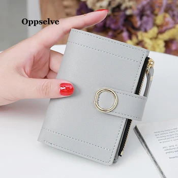 

Women Wallets Small Fashion Brand Leather Purse Women Ladies Card Bag For Women Clutch Women Female Purse Money Clip Wallet 2020